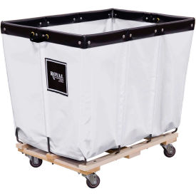 Perm Liner Truck, 10 Bu, White Vinyl, Wood Base, 2 Rg/2 Sw