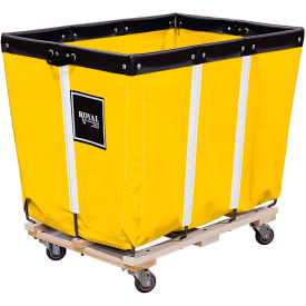 8 Bu, Yellow Vinyl, Wood Base, 2 Rg/2 Sw