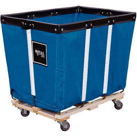 Perm Liner Truck, 8 Bu, Blue Vinyl, Wood Base, 2 Rg/2 Sw