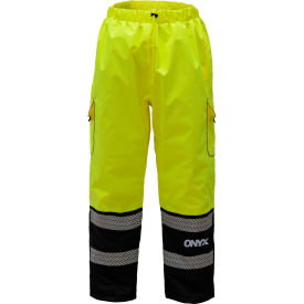 Quilted Pants, Class E, Lime/Black, S/M