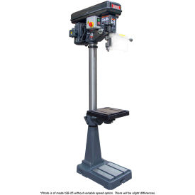 Floor Model Drill Press - 1" Drill Capacity - Frequency Drive - 120V - Variable Speed
