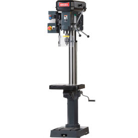 Floor Model Drill Press - 1-1/4" Drill Capacity - Frequency Drive - 120V - Variable Speed