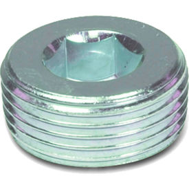 Steel Threaded Plug with R 1/4" Tapered Thread