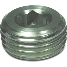 Stainless Threaded Plug with M14 x 1.5 Tapered Thread
