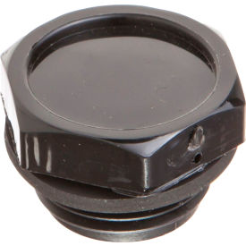 Nylon Plastic Threaded Plug with Breather - G 1/4" Pipe Thread