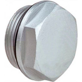 Aluminum Threaded Plug with 2mm Vent Hole with M20 x 1.5 Thread