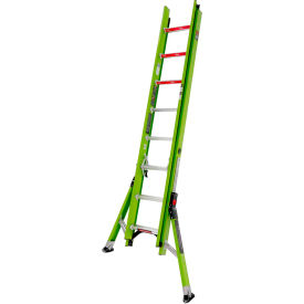 16' HyperLite SumoStance 375 lb. Capacity Type IAA Fiberglass Extension Ladder