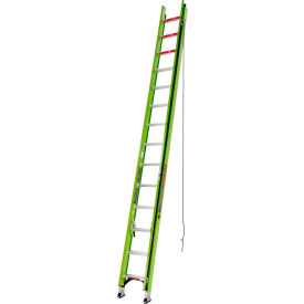 Little Giant 28' HyperLite 375 lb. Capacity Type IAA Fiberglass Extension Ladder