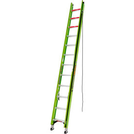 24' HyperLite 375 lb. Capacity Type IAA Fiberglass Extension Ladder