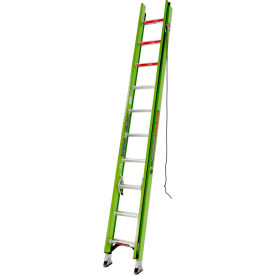 20' HyperLite 375 lb. Capacity Type IAA Fiberglass Extension Ladder