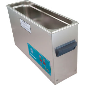 Ultrasonic Table Top Part Cleaning System - Digital Timer/Heat, 2.5 Gal, 45 kHz, 115V