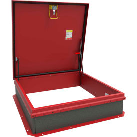 48" x 48" Personnel II Roof Hatch, Steel