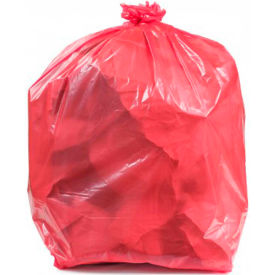 Conductive Trash Liners, 22 Gallon, 2 Mil, Pink, Pack of 100