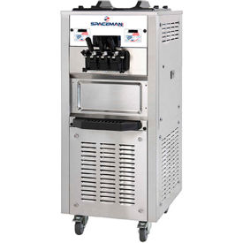Two Flavor Twist Soft Serve Machine, Floor Standing, Air Cooled