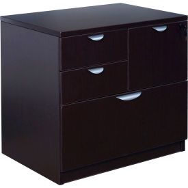 Combo Lateral File - 31"W x 22"D - Mocha