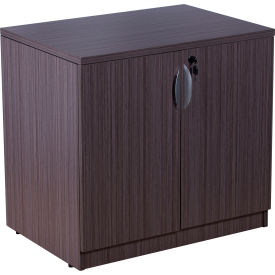 2-Shelf Storage Cabinet - 31"W x 22"D - Driftwood