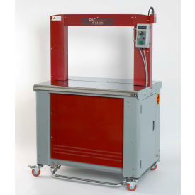 High Speed Auto Arch Strap Machine for 9mm Strap Width, 33-7/16"L x 48"W x 59-1/4"H