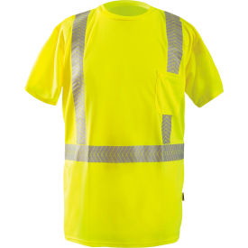 Short Sleeve T-Shirt Segmented Tape Hi-Vis Yellow 3XL