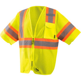 Long Sleeve T-Shirt Segmented Tape Hi-Vis Yellow 2XL