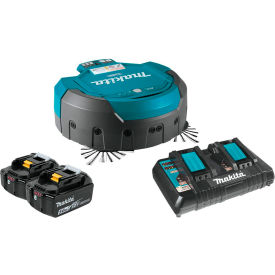 Lithium-Ion Cordless Robotic Vacuum W/ Batteries & Charger, 18" Cleaning Width