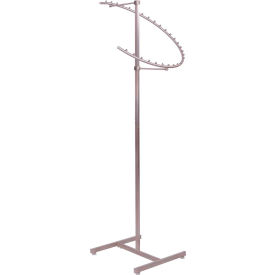 Satin Nickel Spiral Costumer Rack