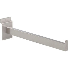 12" Faceout for Slatwall - Satin Nickel
