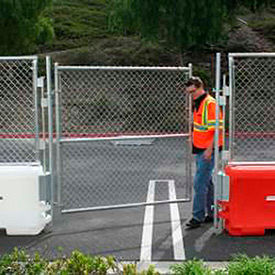 6' Water-Wall Fence Single Gate