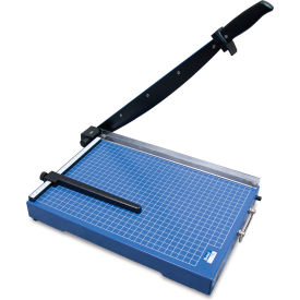 Guillotine Paper Trimmer - 15" Cutting Length - 15 Sheet Capacity - Blue