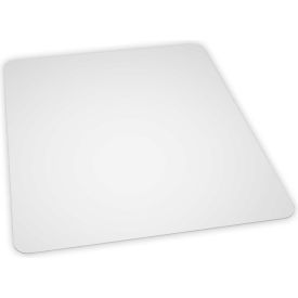 Office Chair Mat for Hard Floor - 46"W x 60"L - Straight Edge - Clear