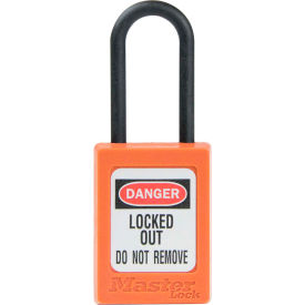Master Lock Thermoplastic Dialectric Zenex Safety Padlock, 1-3/8"W x 1-1/2"H