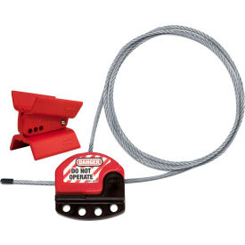 S3921 Butterfly Valve Lockout Device with 3-Foot Cable Lockout