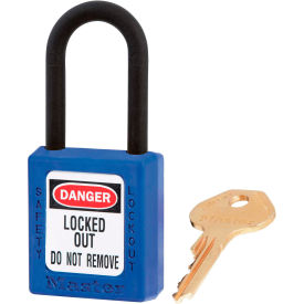 Dielectric Zenex™ Safety Padlock, Blue, 12/Set