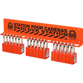 Large Padlock Wall Rack