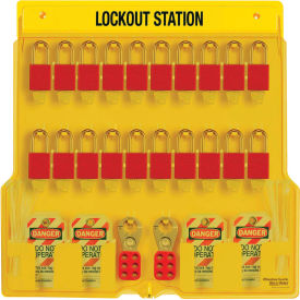 20 Padlock Station With Cover, 1484BP1106