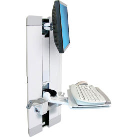 60-609-216 StyleView Vertical Lift for Patient Room, White