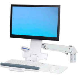 StyleView Sit-Stand Combo Arm, White