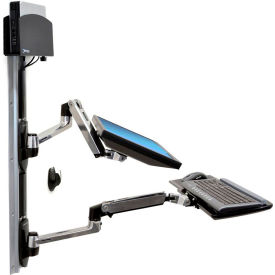 LX Wall Mount System with Small CPU Holder