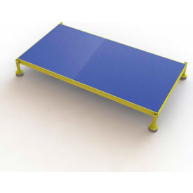 Adjustable Height Steel Work Platform, 48 X 24 Inch, Height Range 5" to 8"