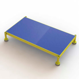 36 X 19 Inch Adjustable Height Steel Work Platform - 5"H To 8"H