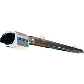 Propane Gas Infrared Straight Tube Heater, 20' Tube Length, 45000 BTU
