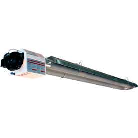 Natural Gas Infrared U Tube Heater, 30' Tube Length, 100000 BTU