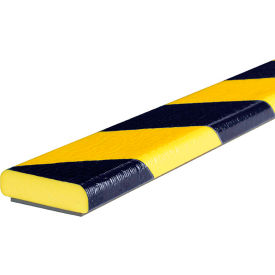 Magnetic Surface Bumper Guard, F, 39"L x 2"W, Black/Yellow, 60-6920