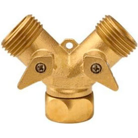 Brass Garden Hose "Y" Valve