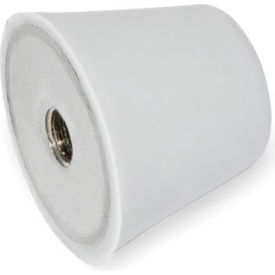 Silicone Conical Vibration/Shock Absorption Mount - 10-24 Thread - 25 Ft. Lbs. Max Load
