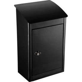 ParcelSentry Junior Wall Mount Locking Parcel & Mailbox Black