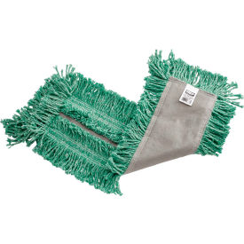 5"x24" Castaway Cotton/Synthetic Dust Mop, Green