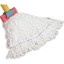 Medium Clean Room Rayon/Polyester Wet Mop - White