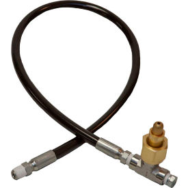 30" Connecting Whip w/Tee, CGA-347, 5000 PSI, CW-30HP