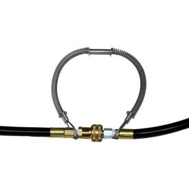 Air Systems Hose-to-Hose Whip Check Safety Cable, Fits 1-1/2"-3" OD, 38" L