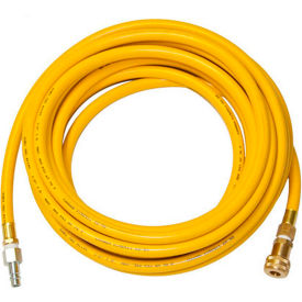 50' x 1/2" Breathing Air Rated Hose, Schrader Fittings, H-50-5S